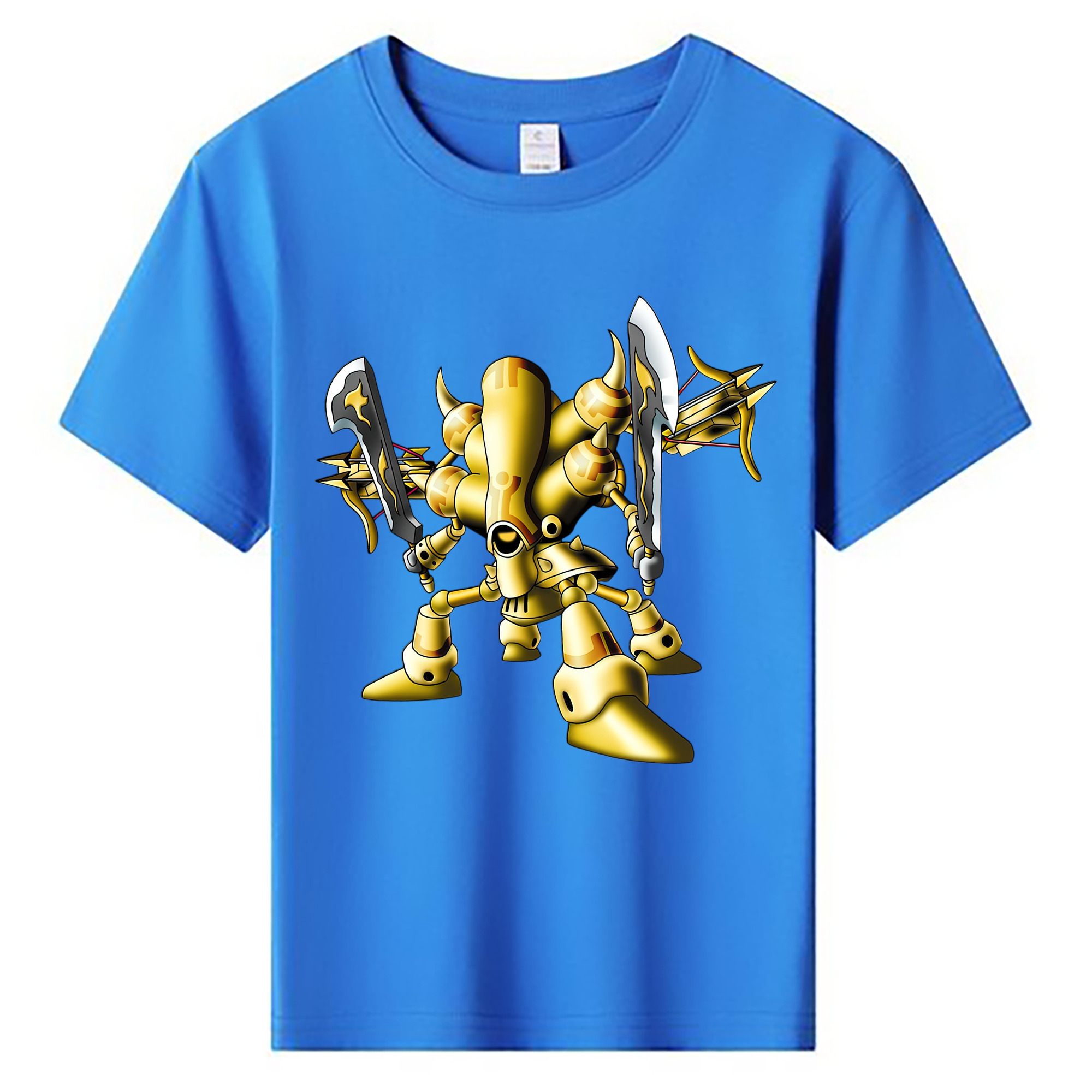 （画像用） ドラゴンクエスト Doragon Kuesuto Dragon Quest 綿100％キッズTシャツ（フロントプリント）